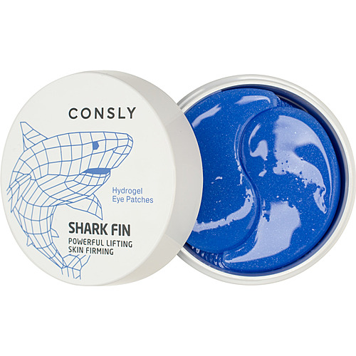 Гидрогелевые патчи для глаз с экстрактом акульего плавника Hydrogel Shark Fin Eye Patches