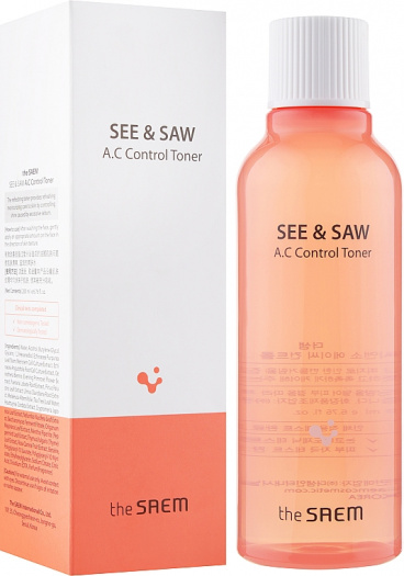 Тонер для проблемной кожи The Saem See & Saw A.C Control Toner