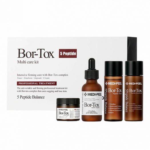 Набор для лица с эффектом ботокса Medi-Peel Bor-Tox 5 Peptide Multi Care Kit 