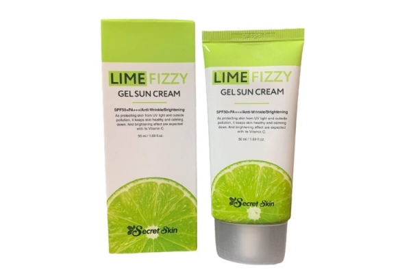 Крем солнцезащитный Secret Skin Lime Fizzy Gel Sun Cream