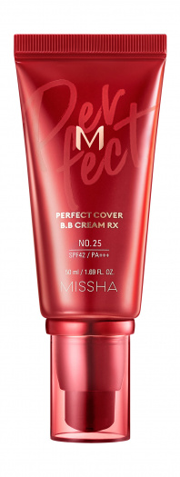 Тональный BB крем Missha M Perfect Cover BB Cream Rx SPF42/PA+++ No. 25 Warm Beige 