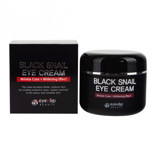 Крем для кожи вокруг глаз многофункциональный Eyenlip Black Snail Eye Cream