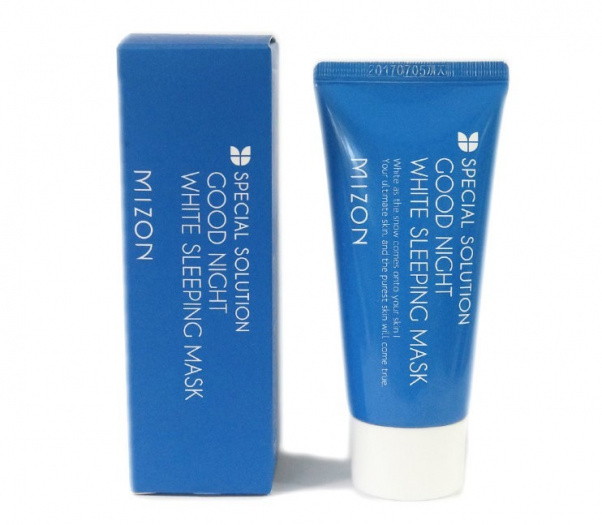 Маска для лица ночная отбеливающая Mizon Good Night White Sleeping Mask 