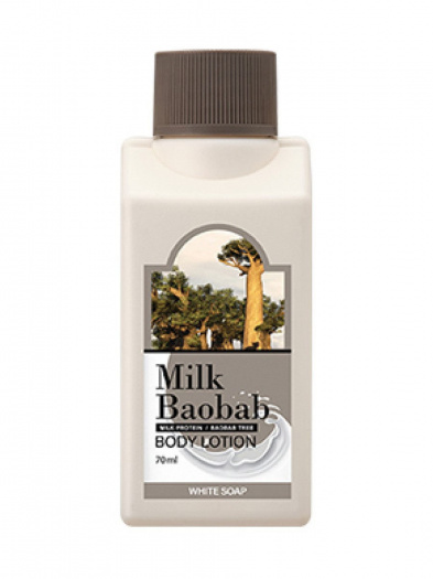 Гель для душа MilkBaobab Body Wash White Soap Travel Edition 