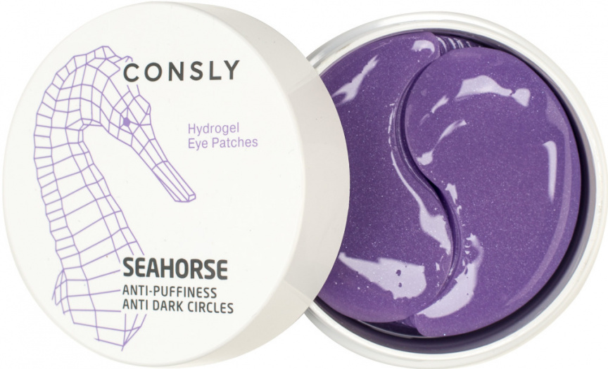 Гидрогелевые патчи для глаз с экстрактом морского конька Consly Hydrogel Seahorse Eye Patches