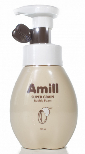 Пенка для умывания с зерновыми экстрактами Amill Super Grain Bubble Foam 