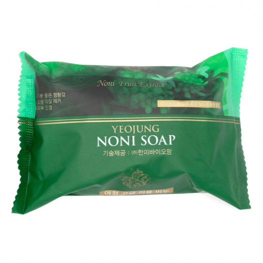 Мыло отшелушивающее с экстрактом фрукта нони Juno Noni Peeling Soap