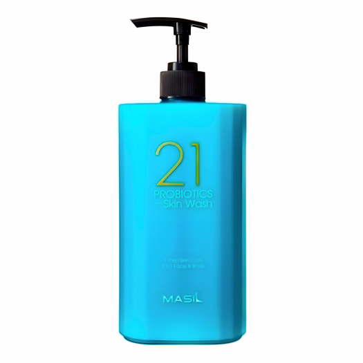 Гель для душа и для умывания 2 в 1 с пробиотиками | Masil 21 Probiotics Skin Wash 500мл