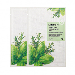 Тканевая маска с комплексом травяных экстрактов Mizon Joyful Time Essence Mask Herb