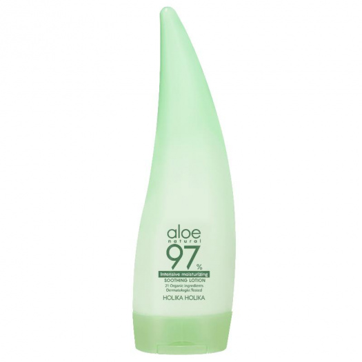 Интенсивно увлажняющий кремовый лосьон для лица и тела Holika Holika Aloe 97% Lotion