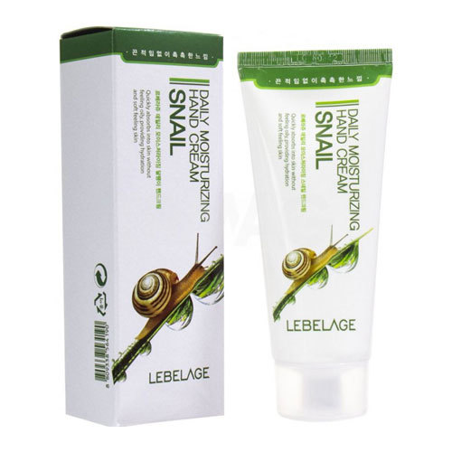 Крем для рук с муцином улитки Lebelage Daily Moisturizing Snail Hand Cream