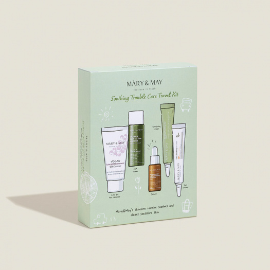 Набор успокаивающий | Mary&May Soothing Trouble Care Travel Kit