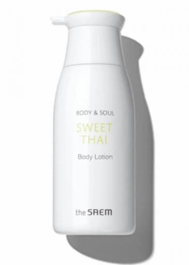 Лосьон для тела с ароматом тропических фруктов The Saem Body & Soul Sweet Thai Body Lotion 