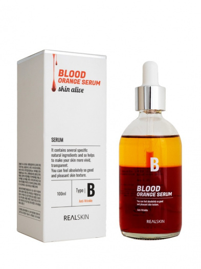 Сыворотка для лица антивозрастная Realskin Blood Orange Serum