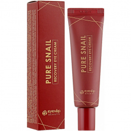 Крем для глаз восстанавливающий улиточный Eyenlip Pure Snail Recovery Eye Cream 