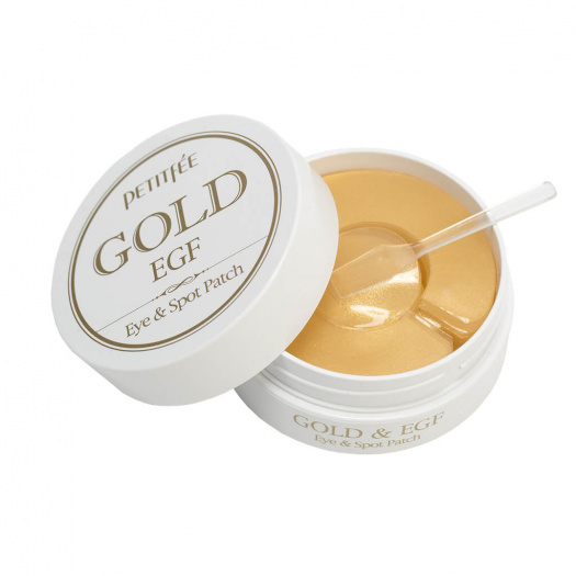 Гидрогелевые патчи для глаз с золотом и EGF Petitfee Gold & EGF Eye&Spot Patch