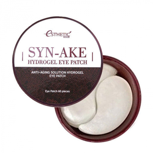Гидрогелевые патчи со змеиным пептидом Esthetic House Syn-Ake Hydrogel Eye Patch