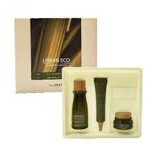 Набор с корнем новозеландского льна The Saem Urban Eco Harakeke Root Mini Set 31ml/10ml/8ml