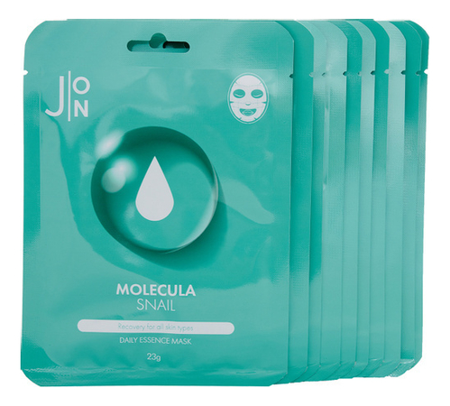 Тканевая маска с улиточным муцином J:ON Molecula Snail Daily Essence Mask 