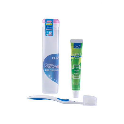 Набор зубная паста X-pert Toothpaste + щетка New Portable Doctor/ Sens R Clio