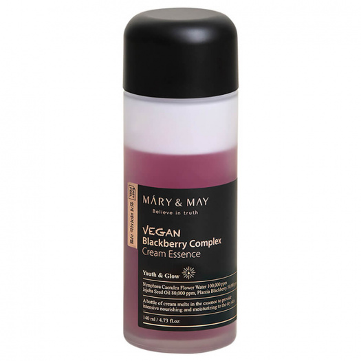 Крем-эссенция с ежевичным комплексом | Mary&May Vegan Blackberry Complex Cream Essence 140ml