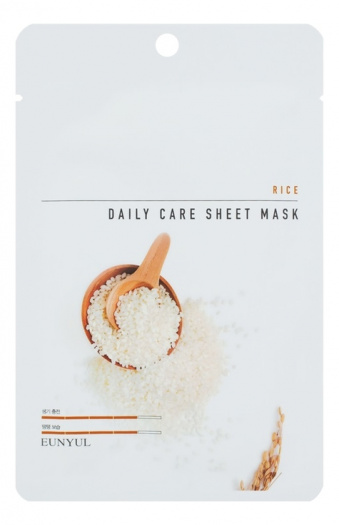 Тканевая маска для лица с экстрактом риса Eunyul Rice Daily Care Sheet Mas