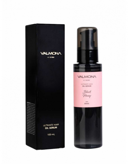 Сыворотка для волос с черным пионом Valmona Ultimate Hair Oil Serum Black Peony 