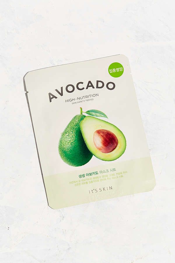 Тканевая маска смягчающая с авокадо It's Skin The Fresh Avocado Mask Sheet 