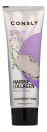 Пенка укрепляющая с морским коллагеном Consly Marine Collagen Lifting Creamy Cleansing Foam