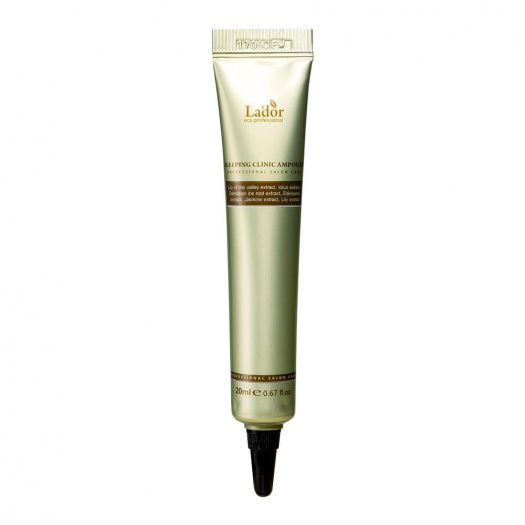 Сыворотка ночная восстанавливающая Lador Snail Sleeping Hair Ampoule
