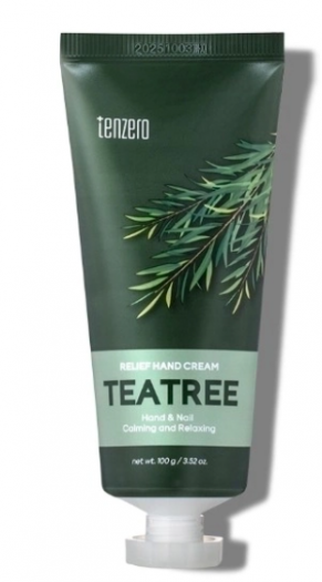 Крем для рук с экстрактом чайного дерева Tenzero Relief Hand Cream Teatree