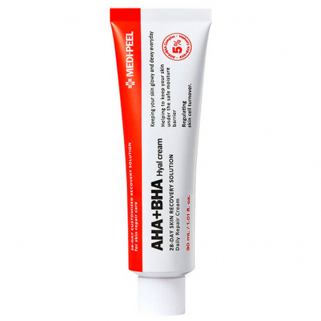 Регенерирующий крем с кислотами Medi-Peel AHA BHA Hyal Cream 28 Days