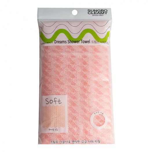 Мочалка для душа 28х90 Sung Bo Cleamy Dreams Shower Towel 