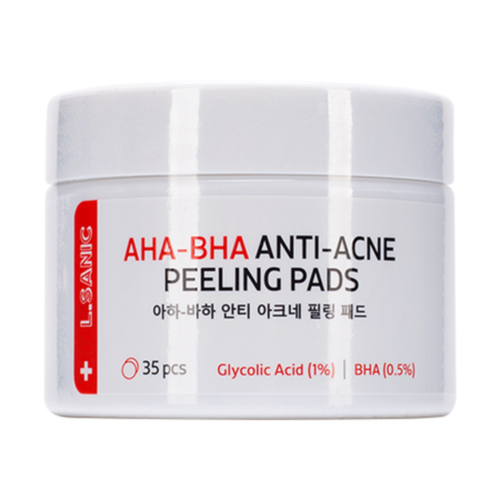 Отшелушивающие диски с AHA и BHA кислотами L.Sanic AHA-BHA Anti-Acne Peeling Pads