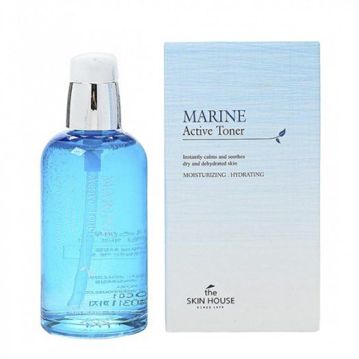 Интенсивно увлажняющий тонер для лица The Skin House Marine Active Toner