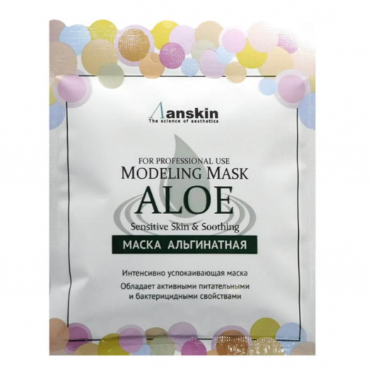 Маска альгинатная Anskin Original Aloe Modeling Mask Refill 
