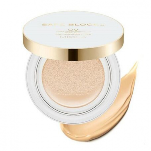 MISSHA Safe Block RX Cover Tone Up Sun Cushion Солнцезащитный кушон, 14 гр