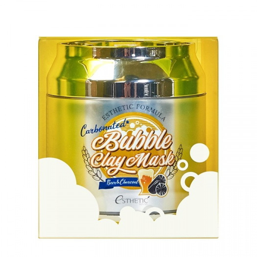 Маска для лица пузырьковая Esthetic House Formula Carbonated Bubble Clay Mask