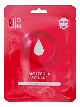 Тканевая маска со змеиным пептидом J:ON Molecula Syn-Ake Daily Essence Mask