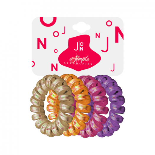 Резинки-пружинки для волос в ассортименте J:ON Simple Scrunchies