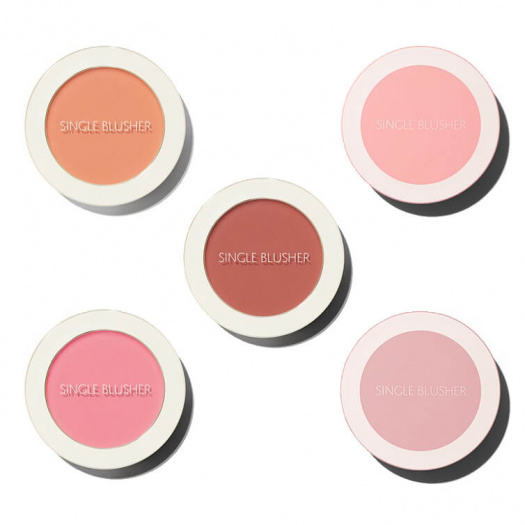 СМ Румяна компактные Saemmul Single Blusher RD01 Dragon Red 5гр