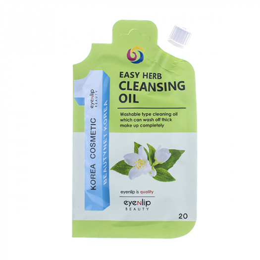 Масло гидрофильное Eyenlip Pocket Easy Herb Cleansing Oil 