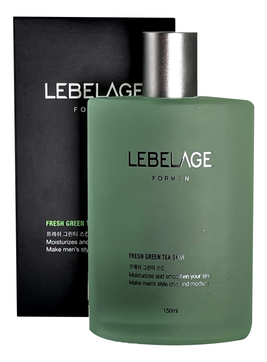 Увлажняющий тонер для мужчин с коллагеном и зеленым чаем Lebelage Collagen+Green Tea For Men Skin
