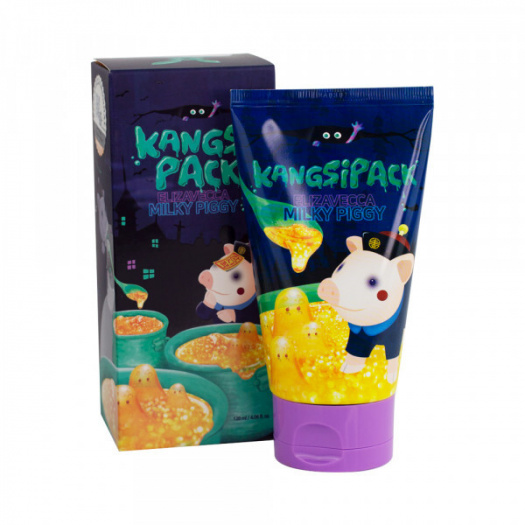 Маска для лица с экстрактом золота Elizavecca Kangsipack Milky Piggy