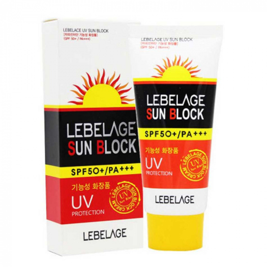 Солнцезащитный крем для лица Lebelage UV Sun Block SPF 50+/PA+++