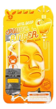 Тканевая маска с витаминами Elizavecca Vita Deep Power Ringer Mask Pack
