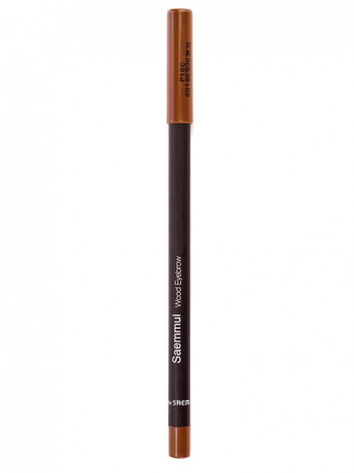 Карандаш 01 The Saem Saemmul Wood Eyebrow 01.Brown