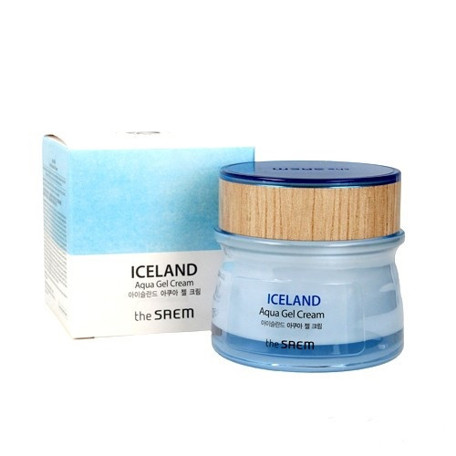The Saem  Iceland Aqua Gel Cream 60ml,Крем-гель для лица увлажняющий 60г