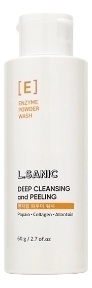 Энзимная пудра-пилинг для глубокого очищения L.Sanic Deep Cleansing and Peeling Enzyme Powder Wash
