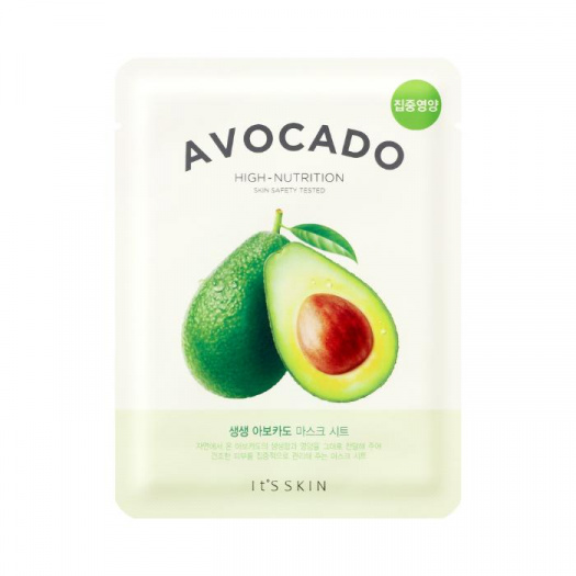 Тканевая маска смягчающая с авокадо It's Skin The Fresh Avocado Mask Sheet 